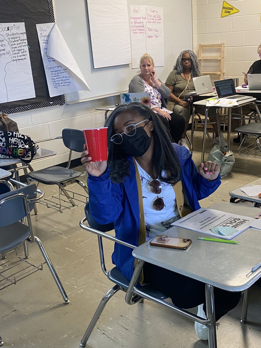 The HCS Highly Effective Math Classroom contains mathematical modeling, statistical reasoning, problem solving in context, and mathematical strategies!  Pass the cup!!@Math_HCS #HenrySolves #ExpectExceptionalHCS