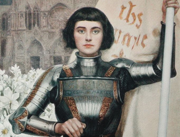 LaceyFalcone's tweet photo. All battles are first won or lost, in the mind.  Joan of Arc https://t.co/sOUdsEkbXD