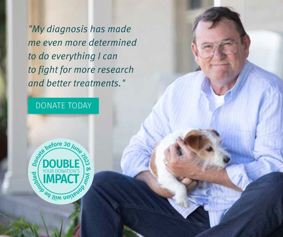 Though #GIcancers kill 38 Australians daily, the deserved funding isn't there. Less funding = less research = lower survival and QoL.

A benefactor has generously offered to double what you can give this tax time - please give as much as you can: gicancer.org.au/RussellsStory #GICancer