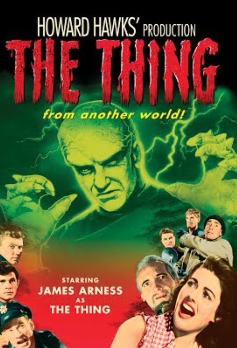 Watched for the first time tonight. Ahead of its time in many respects. #TheThingFromAnotherWorld