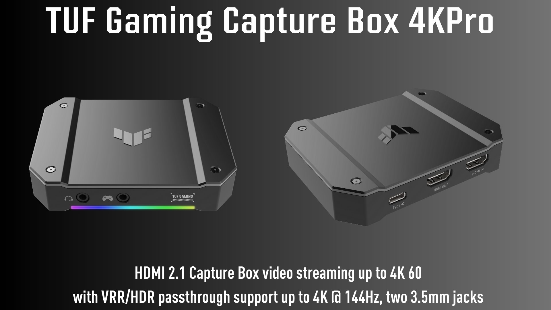 ASUS TUF GAMING Capture Box-CU4K30 中古品 ASUS TUF GAMING CAPTURE