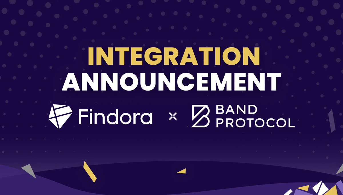 Findora's tweet photo. 🤝 An early #H12023 partnership was with @BandProtocol!

Band is a powerful oracle service that provides off-chain data for #Web3 developers. Price feeds from Band Protocol are now live on Findora mainnet!

https://t.co/1L08Nj39zw https://t.co/jE5OTLFi2f