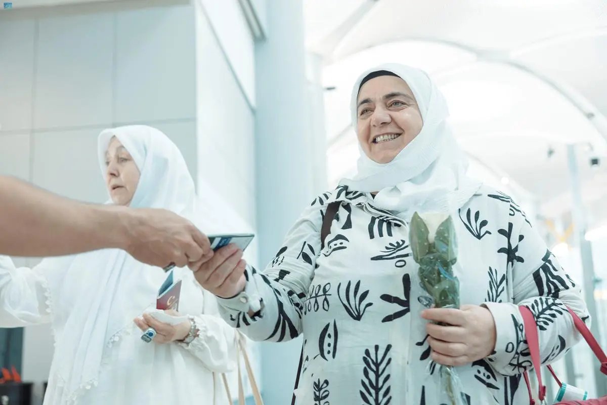 SPAregions's tweet photo. "#سدايا" تجهز صالة المبادرة بمطار إسطنبول بالتقنيات المتقدمة لتسهيل إجراءات سفر الحجاج ضمن "#مبادرة_طريق_مكة.
https://t.co/2FcyYtYN91
#واس_عام https://t.co/4D1p6pvpYy