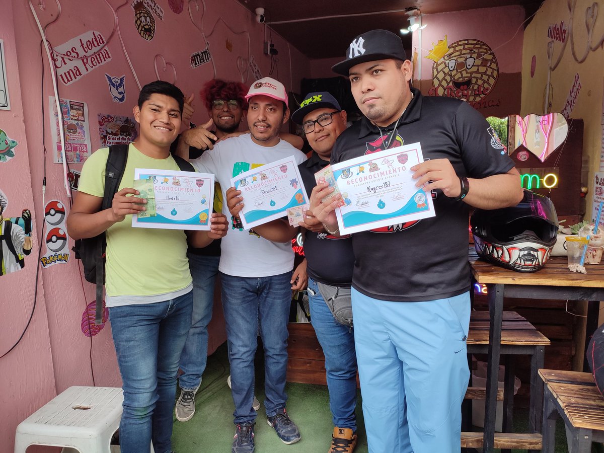 PokeArenaOte's tweet photo. COPA DE ARCANA | POKEARENA ORIENTE Y EL REY DE LAS CONCHAS 

Gran torneo ayer festejando en el El Rey De Las Conchas 

@Reyconchas
@SilphGGES
@TheSilphRoad
@TheSilphRoadES
@SilphGG
@TeamKrookodile
@pokechimallys
@PokeArenaOte
@PokemonGoApp
@Pokemon
@PokemonGoAppLA https://t.co/rATD0NMozU