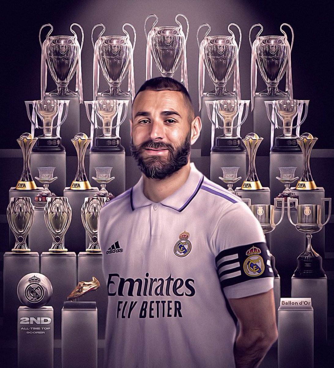 MrAngeloValdes's tweet image. Tristemente me huele a que se va. El mejor 9 de nuestra generación se despide del fútbol europeo con 5 Champions, 1 Balón de Oro y quizás la mejor temporada en la historia de un delantero centro. 

Adiós Karim, gracias por todo NUEVE 🤍