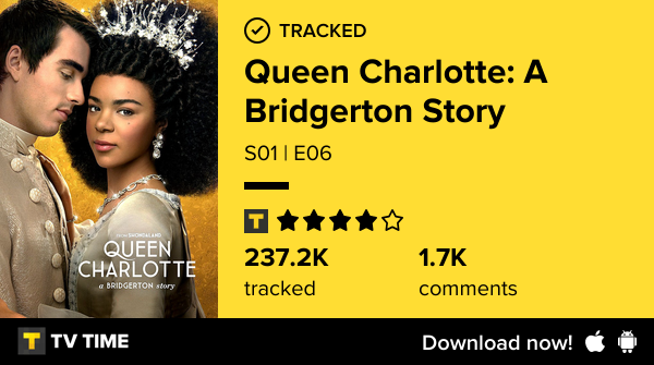 donnasherdan's tweet photo. I've just watched episode Crown Jewels of Queen Charlotte: A Bridgerton Story! #queencharlotteabridgertonstory  https://t.co/vT2zJZvl96 #tvtime https://t.co/Qqi6ZlO8GC