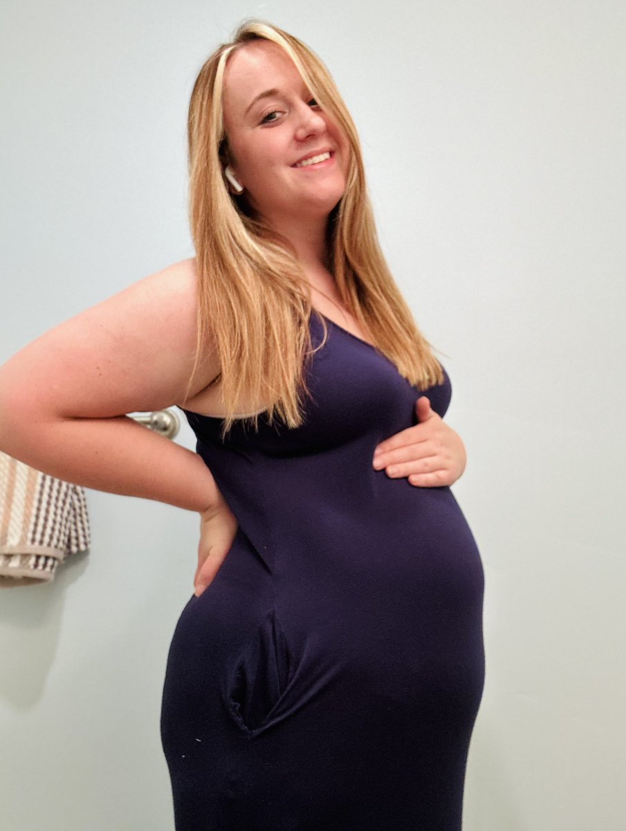 JordanTblad97's tweet photo. Officially in the second trimester! 

- baby bump is way bigger than I expected
- still sick ALL the time
- exhausted 99% of the time
- so excited to meet baby girl https://t.co/p3XtNZy2KK