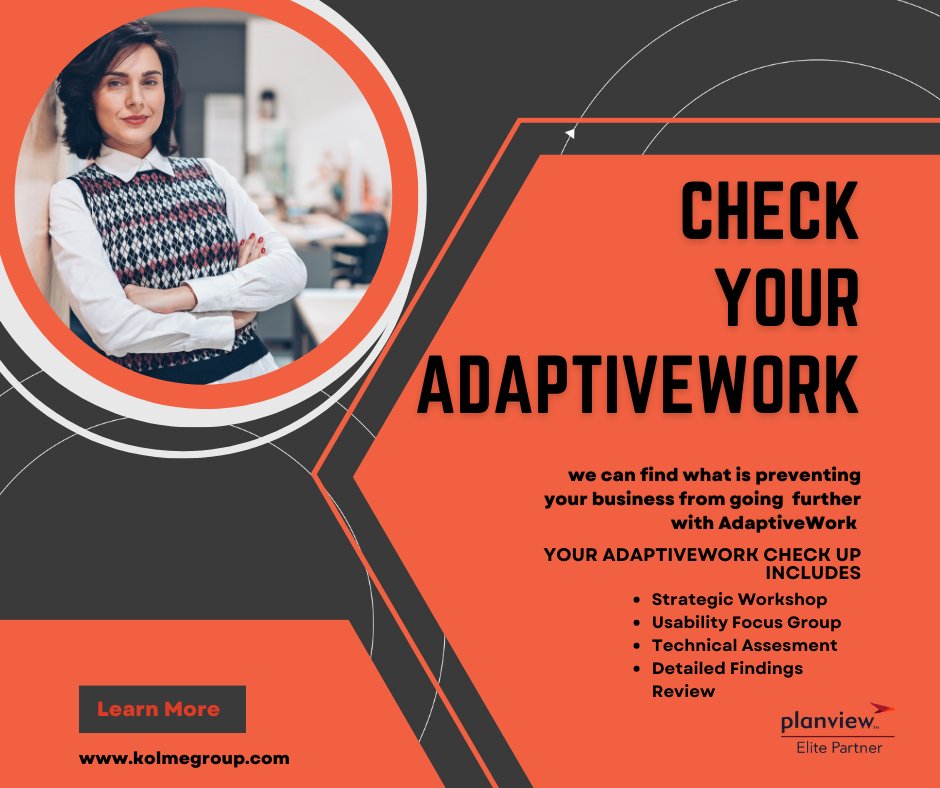 @KolmeGroup can help you keep your business running smoothly by checking to ensure you are getting the most out of your @Planview configurations.

Schedule your checkup today ➡️ pulse.ly/5r59cr0d1v
#enterprisesoftware #projectmanagementsoftware #software #projectmanagement
