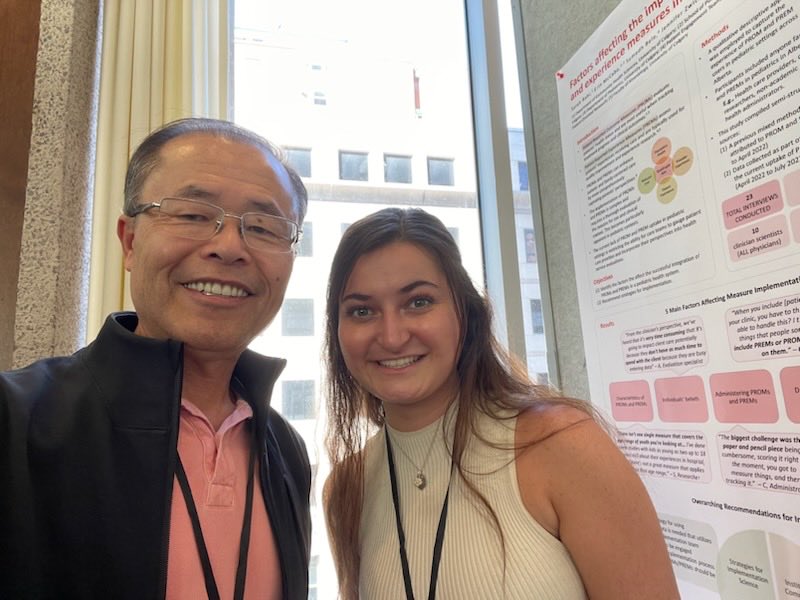 doreen_rabi's tweet image. These are 2 of the sweetest &amp;amp; smartest ppl on the planet- the incomparable ⁦@hudequan⁩ &amp;amp; my girl, ⁦@SarahRabi8⁩. 
CAHSPR2023 #kindness #proudmama
#notbiased