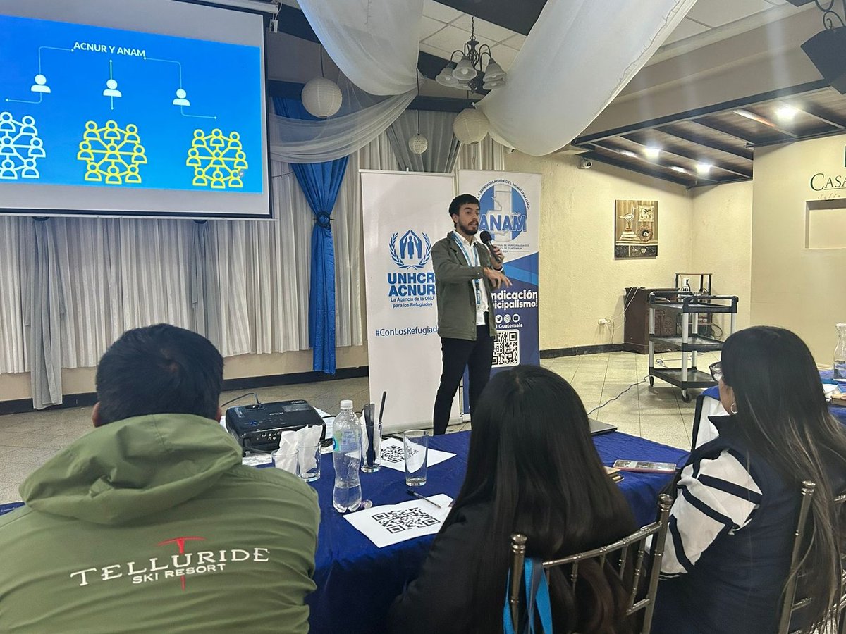 JuanOssaE's tweet photo. ¡Juntos somos mas fuertes!

@ACNURamericas 🇬🇹 y ANAM inauguran la red de identificadores municipales en San Marcos

Lideresas y líderes municipales comprometidos que identificarán y brindarán apoyo a personas refugiadas y guatemaltecas en riesgo en nuestro departamento. https://t.co/jxuyUGFUhe