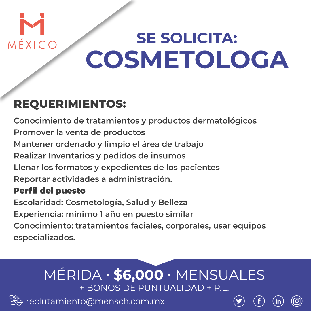 menschmx's tweet photo. Manda tu CV a: reclutamiento@mensch.com.mx | https://t.co/nwLqQHllWC
También en nuestros grupos de:
Telegram https://t.co/vdk2Nr5ll9
WhatsApp https://t.co/LWQvLVUKLm
#VacantesDisponibles #empleo #vacantes #Jobs #Vacantes https://t.co/9nlt9qiUe8