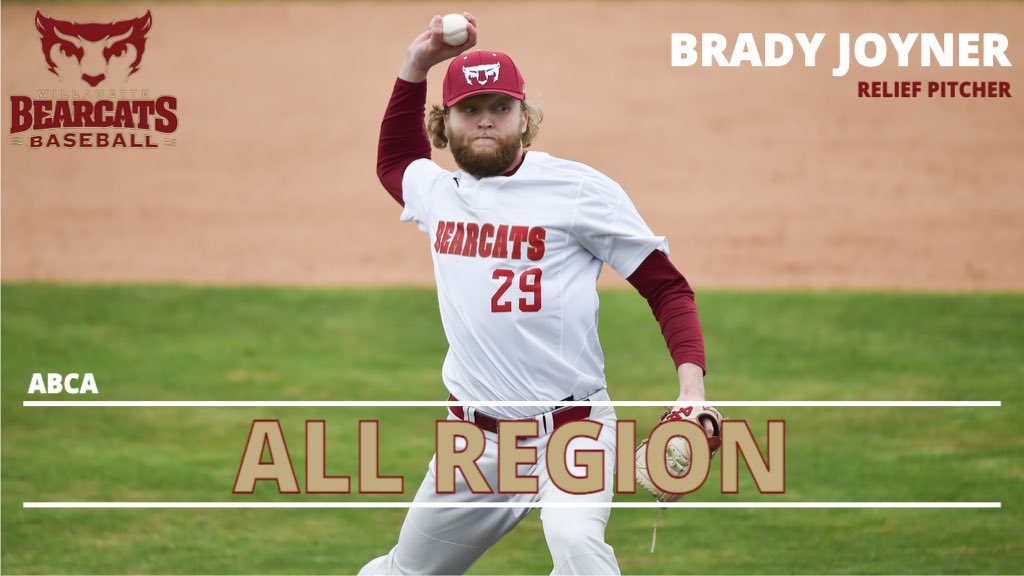 Congratulations to Jr. Brady Joyner for being selected 3rd Team West Region by the ABCA. #bearcatfamily