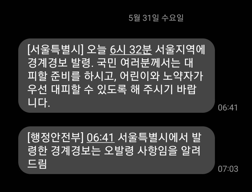 Siaranics's tweet photo. 이제와서 보니 1차 경계경보의 발령주체는 서울시. 국방부도 아니고 서울시....... 그걸 또 행안부에서 수습하고...... NSC는 또 대통령 없이 열렸다고 하고..... 신뢰 가능한 시스템이란 게 지금 아무것도 없이 그냥 천방지축 어리둥절 빙글빙글 돌아가는 중이구나..... https://t.co/PTxGjCpZpM