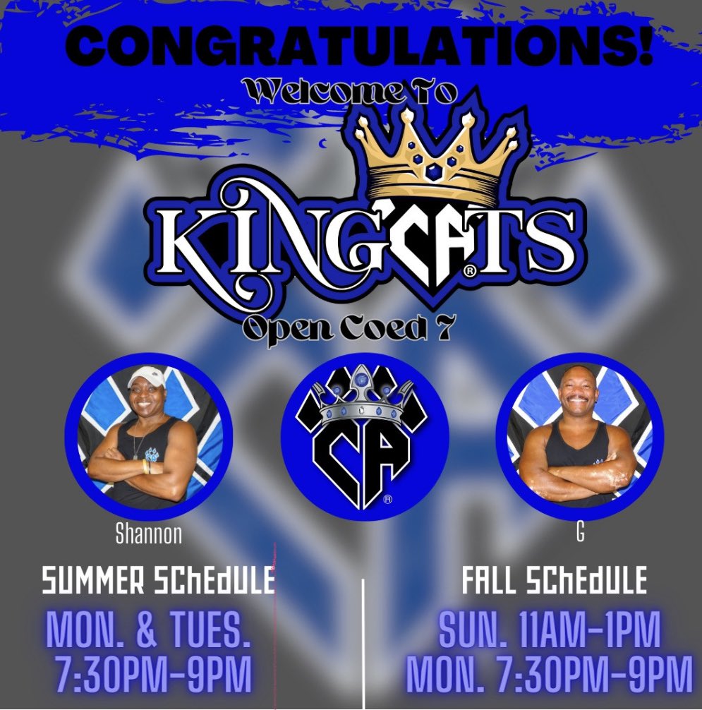 King round 2 in a new division👑💙