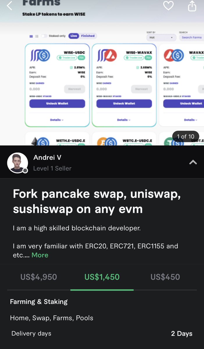 Eric Wallzard (@ercwl) on Twitter photo <a href="/yourfriendSOMMI/">yourfriendSOMMI ❤️💛💚💙</a> I have a fun idea
Let’s do a 30 day Fiverr vs. PulseChain challenge
Do you think I could make a better blockchain than PulseChain with less bugs using only Fiverr in 30 days? <a href="/yourfriendSOMMI/">yourfriendSOMMI ❤️💛💚💙</a> I have a fun idea
Let’s do a 30 day Fiverr vs. PulseChain challenge
Do you think I could make a better blockchain than PulseChain with less bugs using only Fiverr in 30 days?