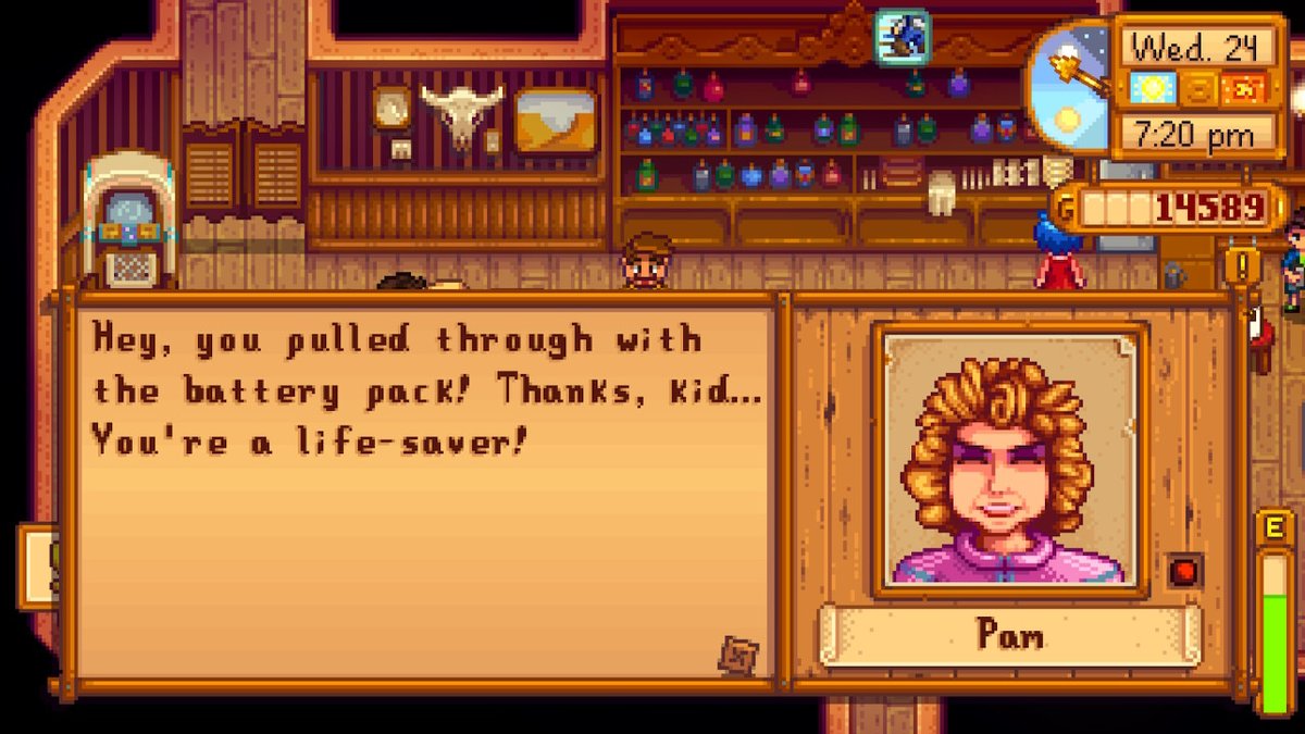 is... this a setup?
it jus seems too easy
#StardewValley #NintendoSwitch #wolfiieplays #pamstardewvalley #spoilers #fakegamer #relaxinggames  #gamingtwt #gamngtwitter #sdvtwt