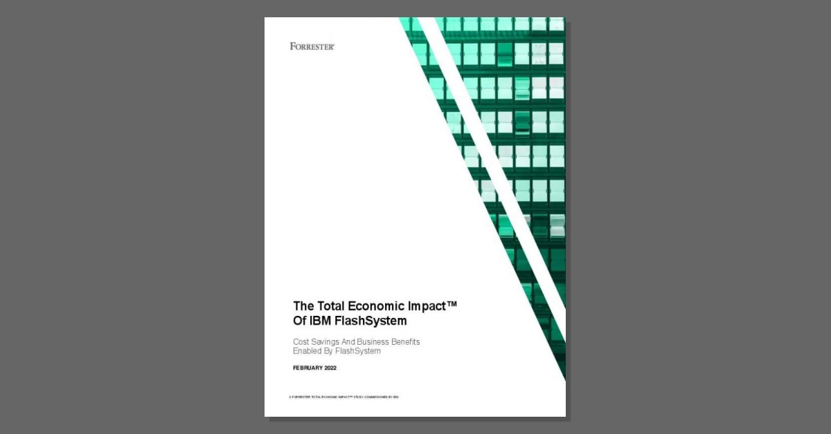 Investing in storage?     See how @IBM FlashSystem is rated in this Forrester Total Economic Impact study. 👇     Tweet us if you'd like one of Arrow's storage experts to contact you.      @IBMStorage stuf.in/bbhgab