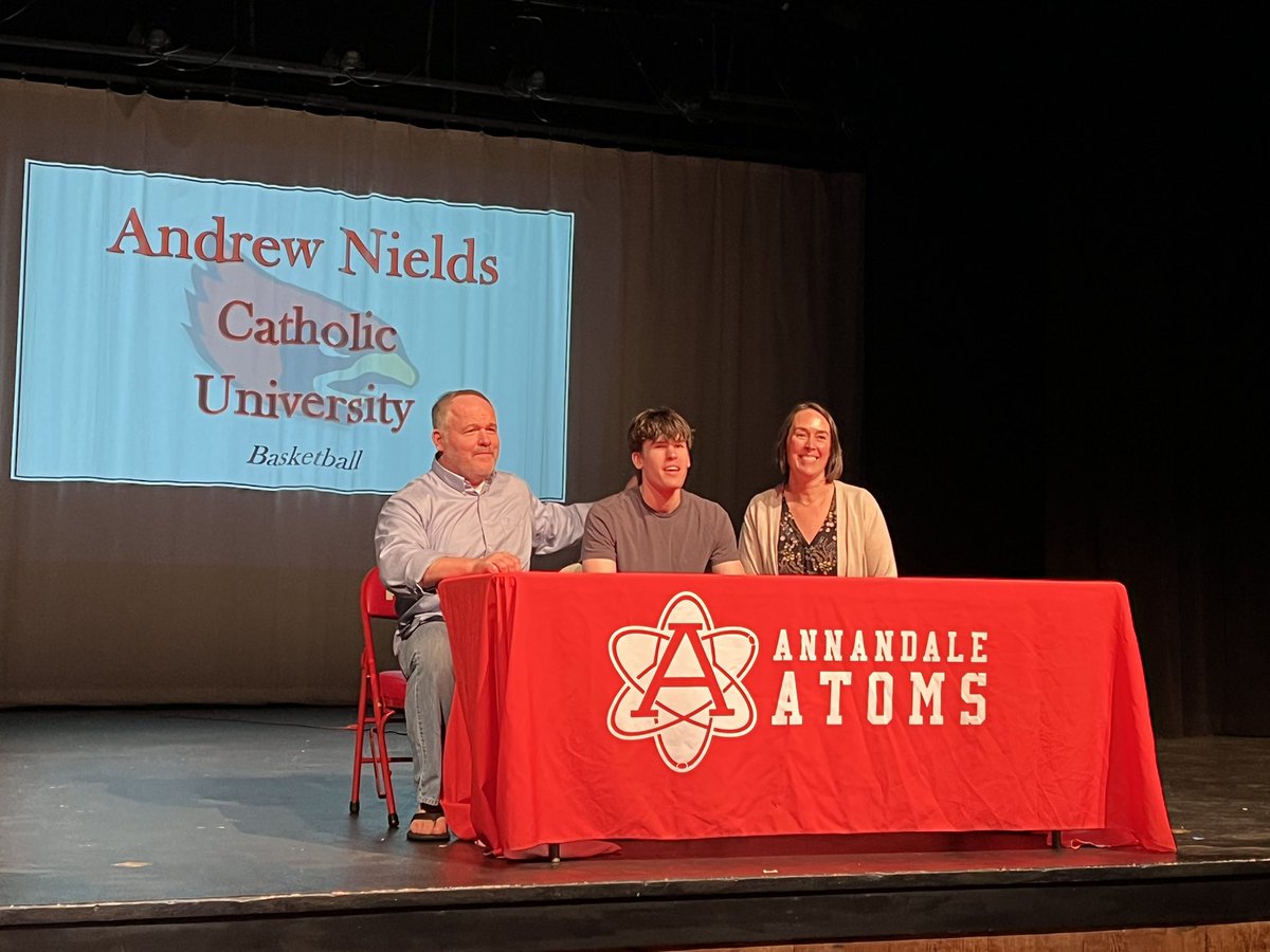 Coach Jerry Mac (@coachjerrymac) on Twitter photo Congrats to Andrew Nields on playing at Catholic next year. Celebrating <a href="/AtomsAthletics/">AHS Athletics</a> tonight. Congrats to Andrew Nields on playing at Catholic next year. Celebrating <a href="/AtomsAthletics/">AHS Athletics</a> tonight.