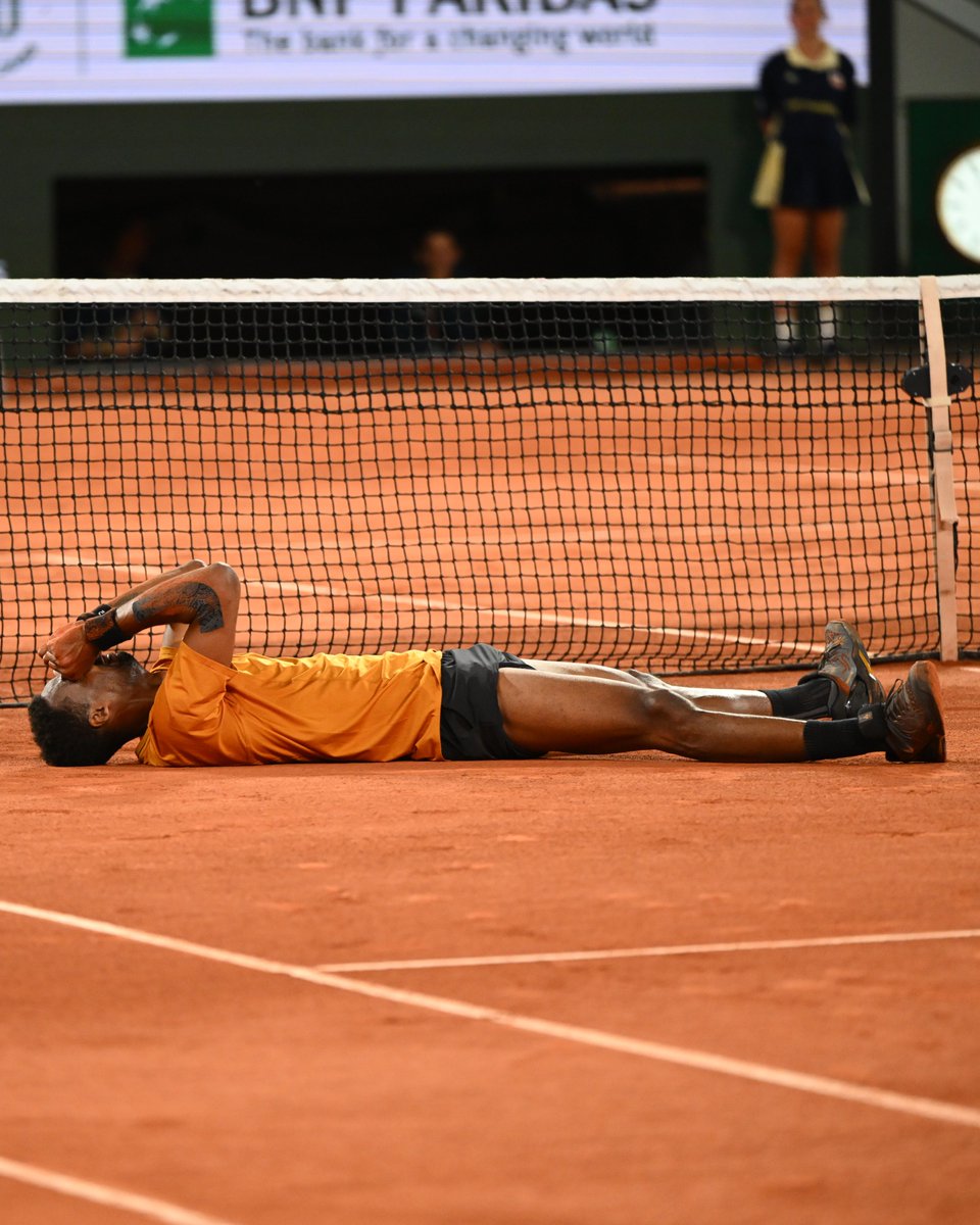 FFTennis's tweet photo. La Monf' est de retour 🔥

#RolandGarros https://t.co/5ptDhCdHbW