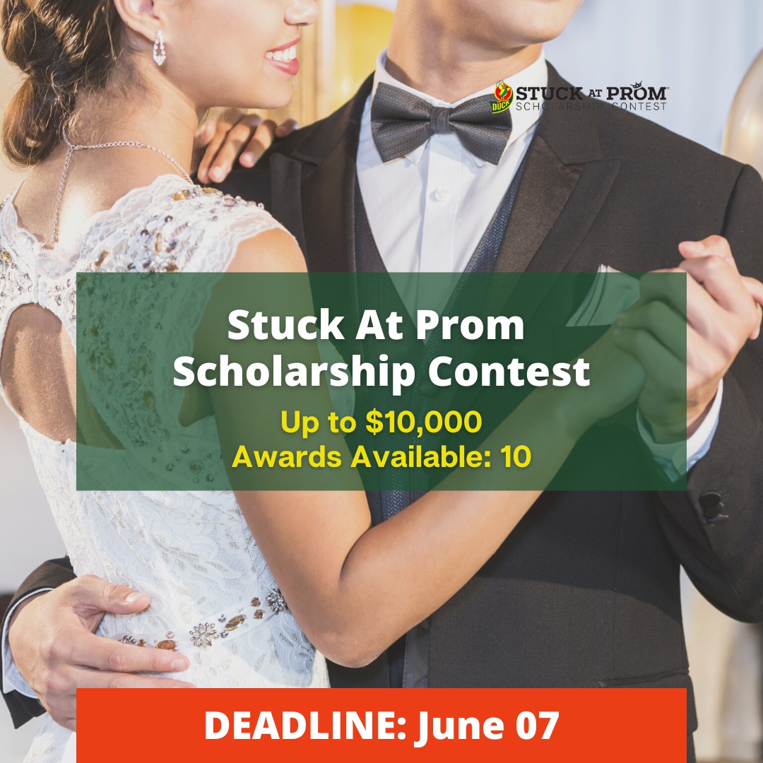 #ScholarshipSpotlight

🌟 Calling all high school students! 🎓💃 Win $20,000 in cash scholarships by creating unique prom attire using Duck Brand Duct Tape! 🦆✨ 

Apply now: bit.ly/438LRF0