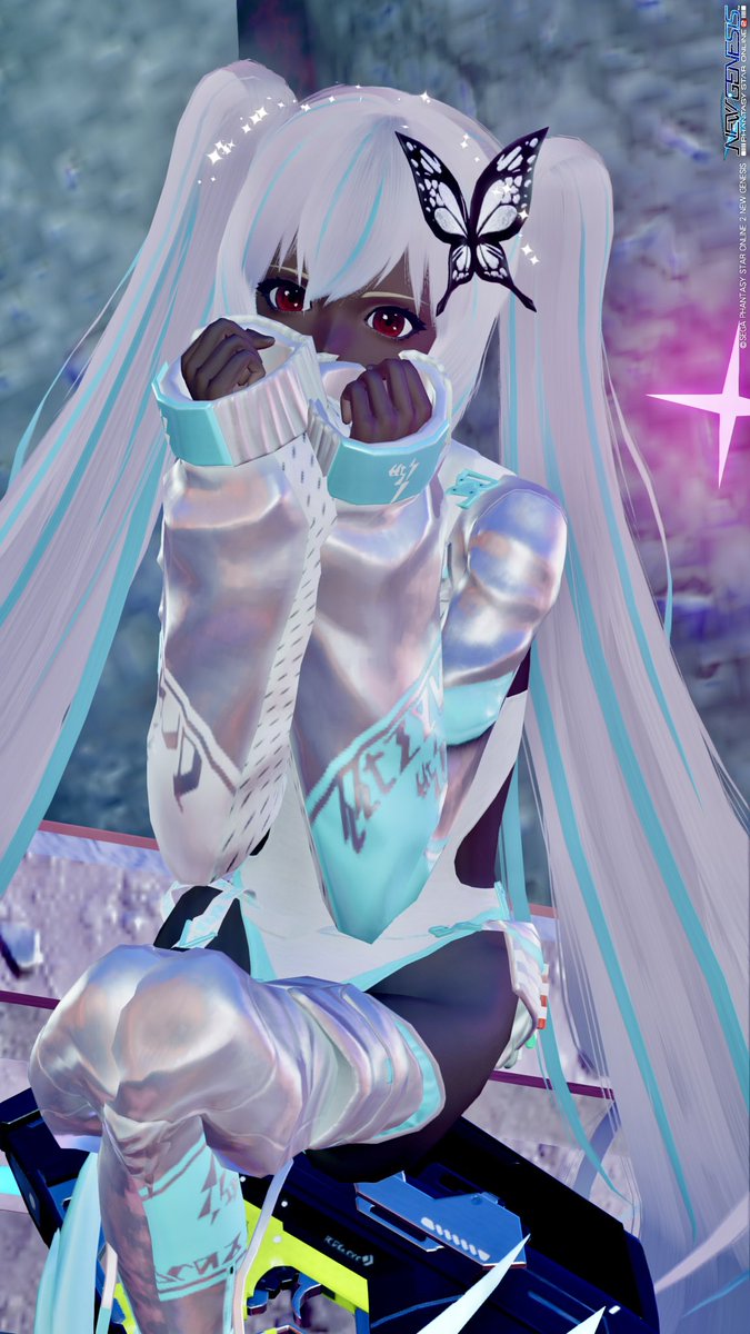 araihaku's tweet photo. #PSO2NGS #PSO2NGS_SS #hakusss
#メンテの日なのでssを貼る https://t.co/qr93ThqYZ2