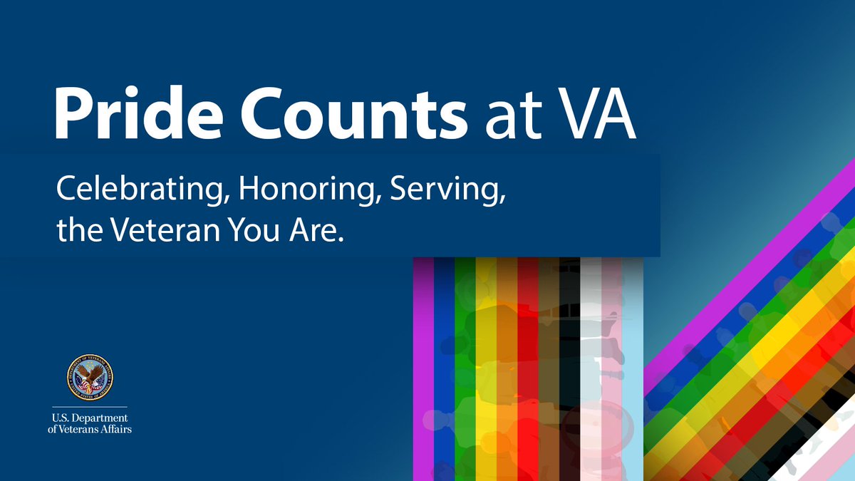 LosAngelesVA's tweet photo. This #PrideMonth know that Pride Counts at VA. Sexual orientation and gender identity matter in health care. Learn more: https://t.co/BpmHpWF3UD https://t.co/X3uUwZFSln