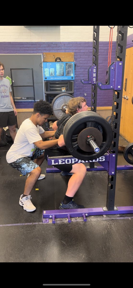CoachMillerOL's tweet photo. Top 10 Squatters for Smithsburg Leopard 🐆 Football! 
T1. Vinny Roncone 425
T1. Tanner Christ 425
T3. @AshtonRedman3 405
T3. Bruce Reynolds 405
T3. Braxton Byrd 405
T3. @LGreenleaf52 405
T7. @ZGarrel 375
T7. Xavier Villegas 375
9. Money Cherilus 330
10. Multiple at 315 https://t.co/eZ60xRuHwB