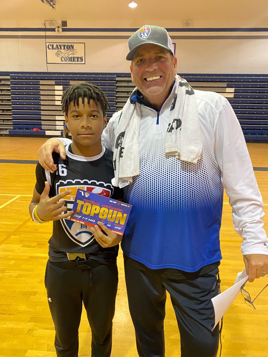 Punched my 2nd #FBUTopGun Ticket! I’ll be returning to Naples for the 2023 @FBUcamp! Thank You @stevequinnFBU @FBU_RDU