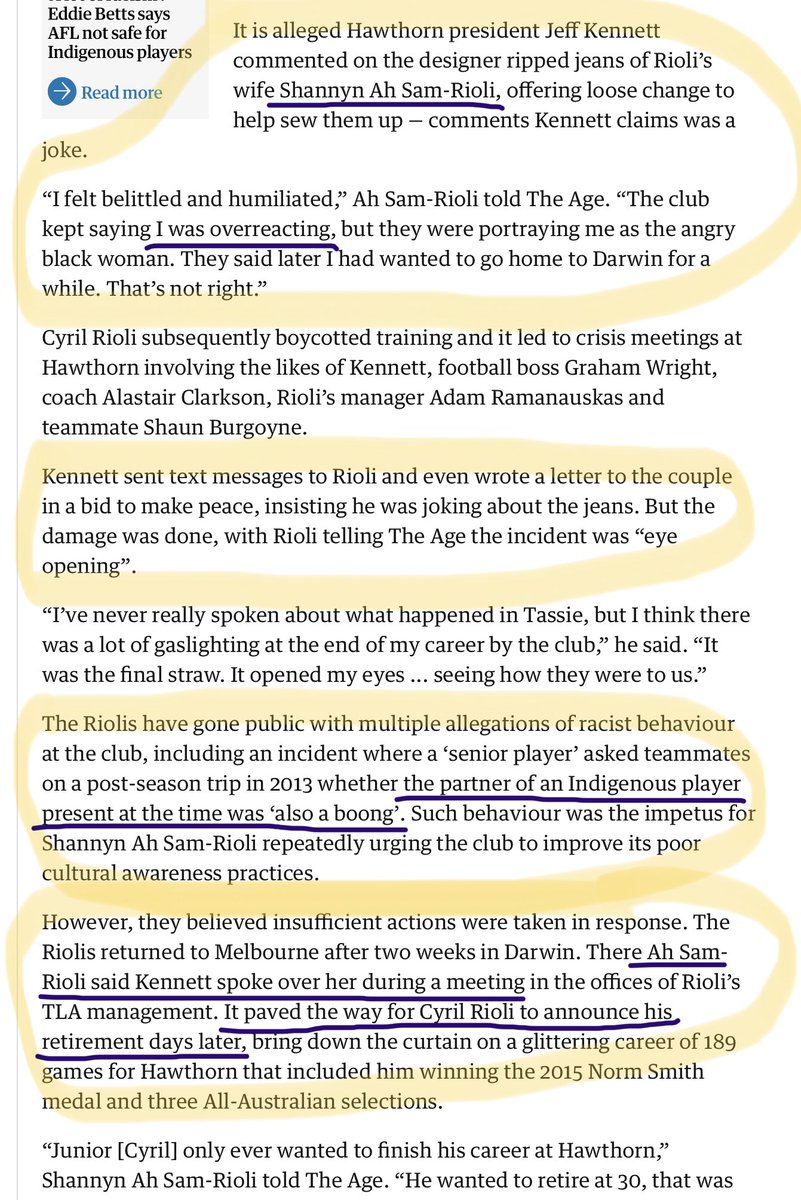 builderbird's tweet photo. Cyril Rioli’s wife is to Hawthorn Football Club what Prince Harry’s wife is to The Royal Family.
#AFL #hawthorn @jeff_kennett #alistairclarkson #gillon #racebaiting #troublemaker https://t.co/Ne0OVOcpVE