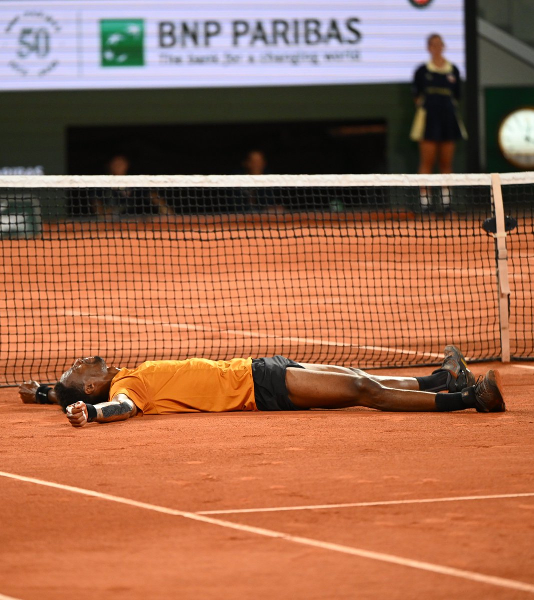 rolandgarros's tweet photo. He is back 🔥

#RolandGarros https://t.co/3KXKj4yF5r
