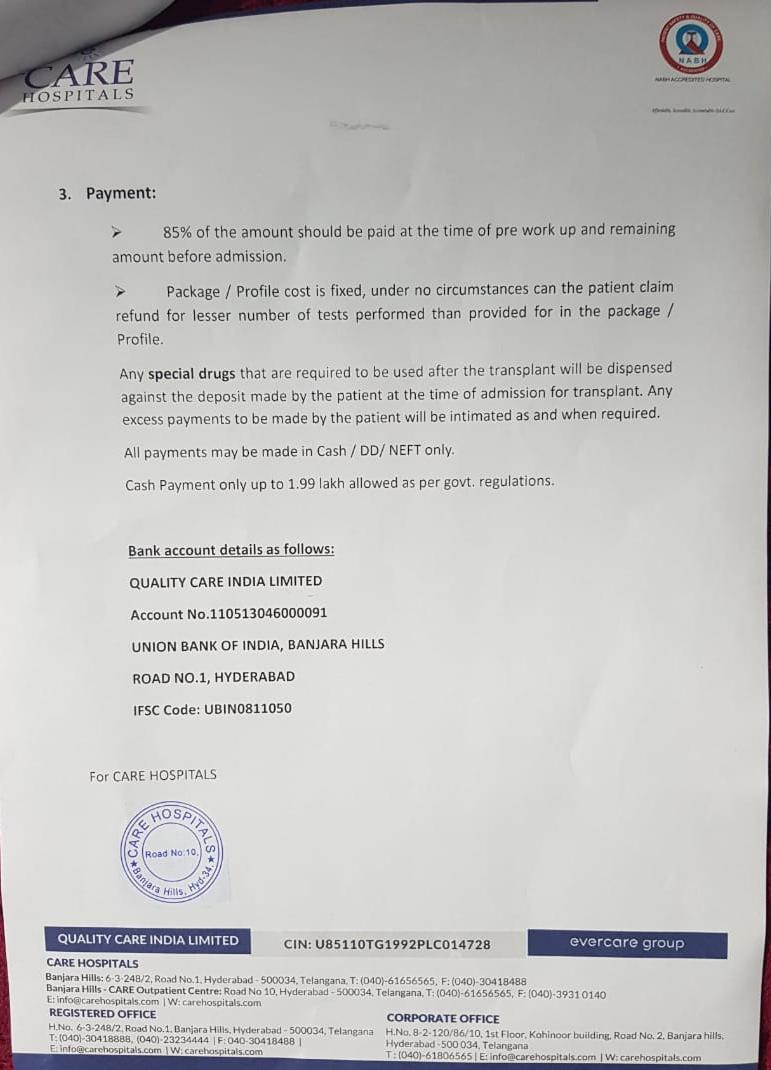 mohammedaf35975's tweet photo. @BRSparty,Dear ktr sir,
We are humbly request you to help my son suffering from Biliary atresia with chronic liver disease. He has been advised to undergo liver Transplantation at Care Hospital, Banjara hills.This baby is 9 months old ,He is in critical condition.please help🙏 https://t.co/Ia36APsG55