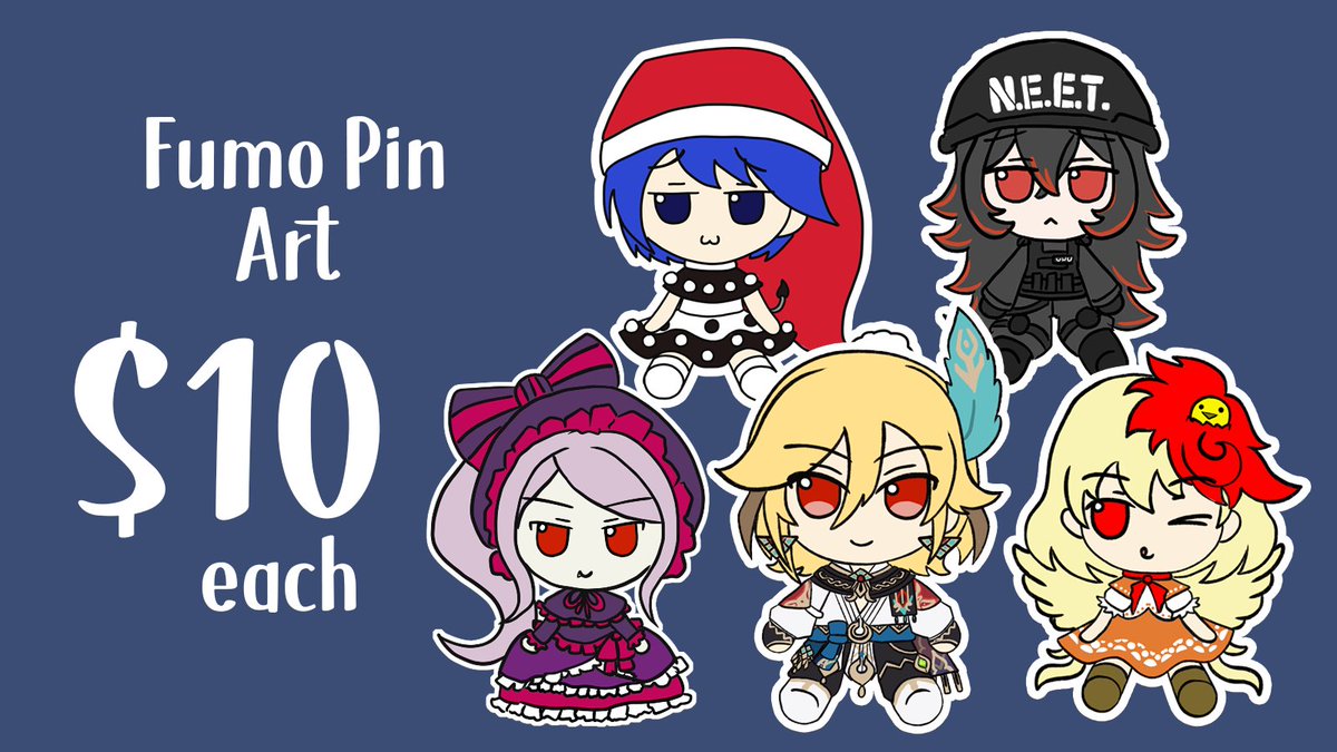 albinokoi's tweet image. Posting again! I&apos;ve been making a lot of these so turnaround will be quicker~

You can see more details at my ko-fi (link on the replies)