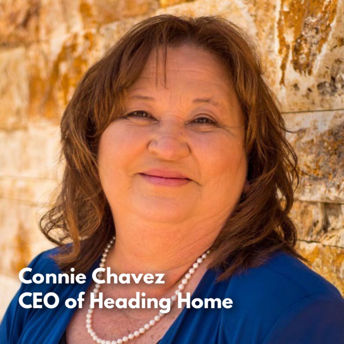 We are pleased to announce Ms. Connie Chavez has joined the organization as our new CEO. Please join us in welcoming her to Heading Home as she works to fulfill the agency's mission as an innovative, collaborative leader in the community addressing homelessness.