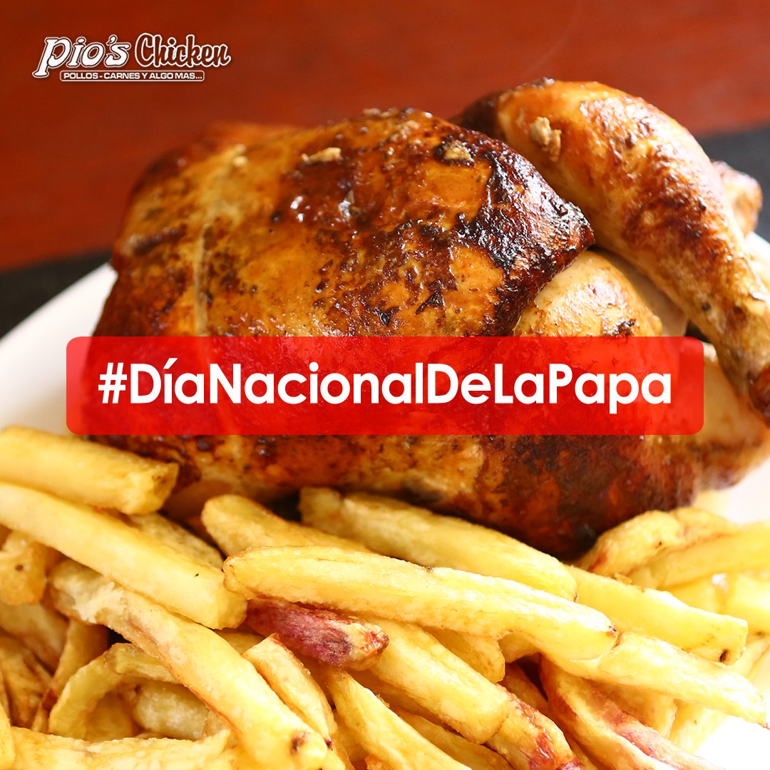 pios_chicken's tweet photo. #DíaNacionalDeLaPapa
Hoy conmemoramos a nuestro tubérculo ancestral, la papa peruana reina de nuestros platos y fiel compañera de nuestro delicioso #PolloALaBrasa.
#FelizDíaDeLaPapaPeruana
#PégateAlSabor https://t.co/PbL1RiwAju