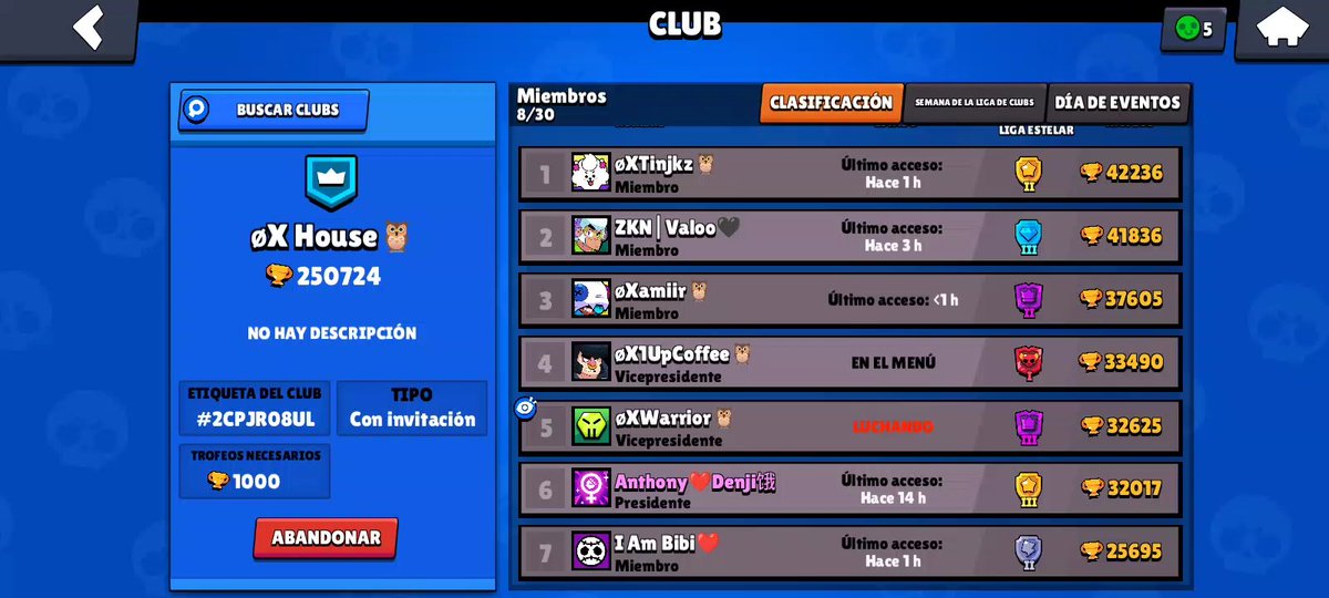 BUENAS!🦉Les damos un anuncio🤩 a todos los seguidores de øX🤑 el cual x fin abrimos nuestro clan ligado al equipo🙄💅así como también a toda la comunidad👽 una oportunidad😒 para que todos sean incorporado😁 a esta bella comunidad👍 que más que jugadores👊 somos una familia 🏳️‍🌈💋