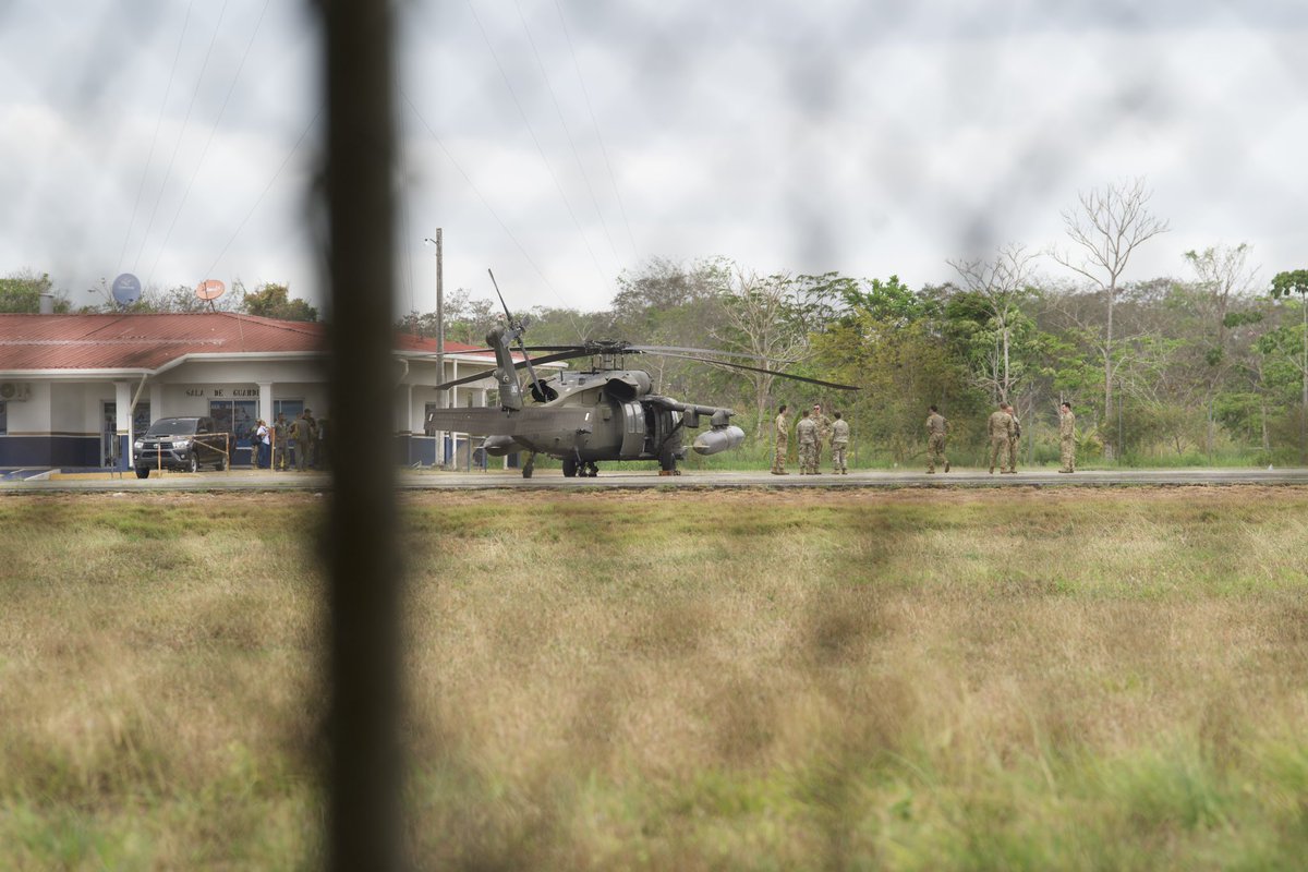 Michael_Yon's tweet photo. US/UN moving people down to Darien Gap, Panama, to help with the weaponized “migration” north such as to United States. eventual death of Panama unfolding. Directly into CCP/WEF hands and the eventual war between CCP-WEF. Imagine how this may play out for Panamanians…insurgency or “insurgency” and then USA/CCP fighting insurgents or “insurgents” and next thing you know US and/or CCP rocketing Indians at some distant date. A jungle and lives destroyed.
The US Black Hawk below is part of the eventual invasion force. Landed in Darien Province recently. The Kuna Indian on the horse is out on the Atlantic side of Darien.