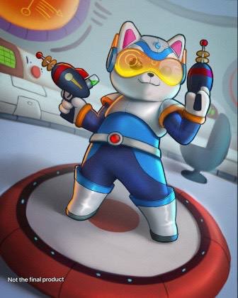 InuKishu's tweet photo. Kishu Kingdom is a similar trading card game such as Hearthstone, the playstyle, mechanics, deck builds, and other aspects of developing a strategy revolve around the hero - they will be the most powerful asset of the players. 

Each hero will have special abilities, which will differentiate them from one another.