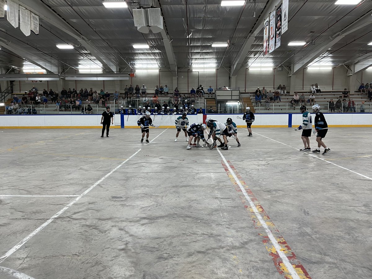Great crowd in Sackville for the <a href="/WolvesJrALax/">Sportwheels Jr A Lax</a> and <a href="/RebelsJrLax/">St. Margaret's Bay Rebels</a> game tonight. Still time to come out and support the teams fundraising efforts for the HRM Wildfire Relief Fund.