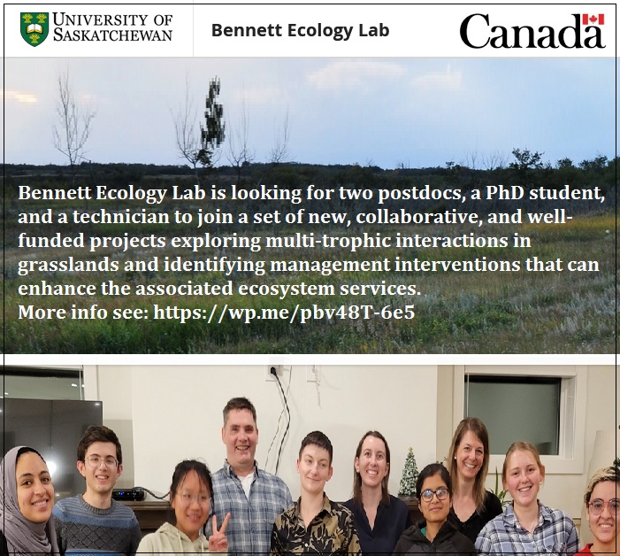 agristok's tweet photo. 📌 One PhD student, Two Postdoctoral Fellows in Plant-Soil Interactions🌱 at University of Saskatchewan in Canada 🇨🇦... Please share and spread the word! For details visit: https://t.co/eCimK203XB https://t.co/N0kP7Ps9WU