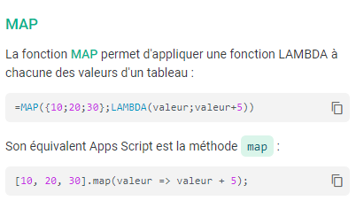 SheetsPratique's tweet photo. Equivalent #AppsScript de fonctions #GoogleSheets 💡

https://t.co/nb3LwPQpmJ

#Sheets #JavaScript https://t.co/jekjZvLiFI