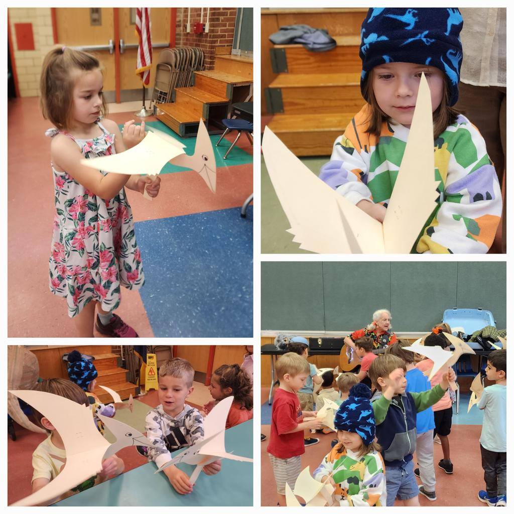 Another amazing show of Ms Michelle ❤️.  The kids loved singing and growling with the dinosaur 🦕 puppets. #TuckahoeRocks #TuckahoeSchool @TuckahoeAP <a href="/BirotteJody/">Jody Birotte</a> <a href="/WolfTrap_Edu/">Wolf Trap Education</a>