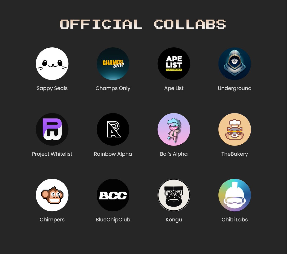 🔮 Welcome our collaboration partners that have decided to enter the Pearl Games.  

Which noble warriors are worthy of joining The Pearl Games? We may collaborate with just a few more...  

Tag your community and collaboration managers below.