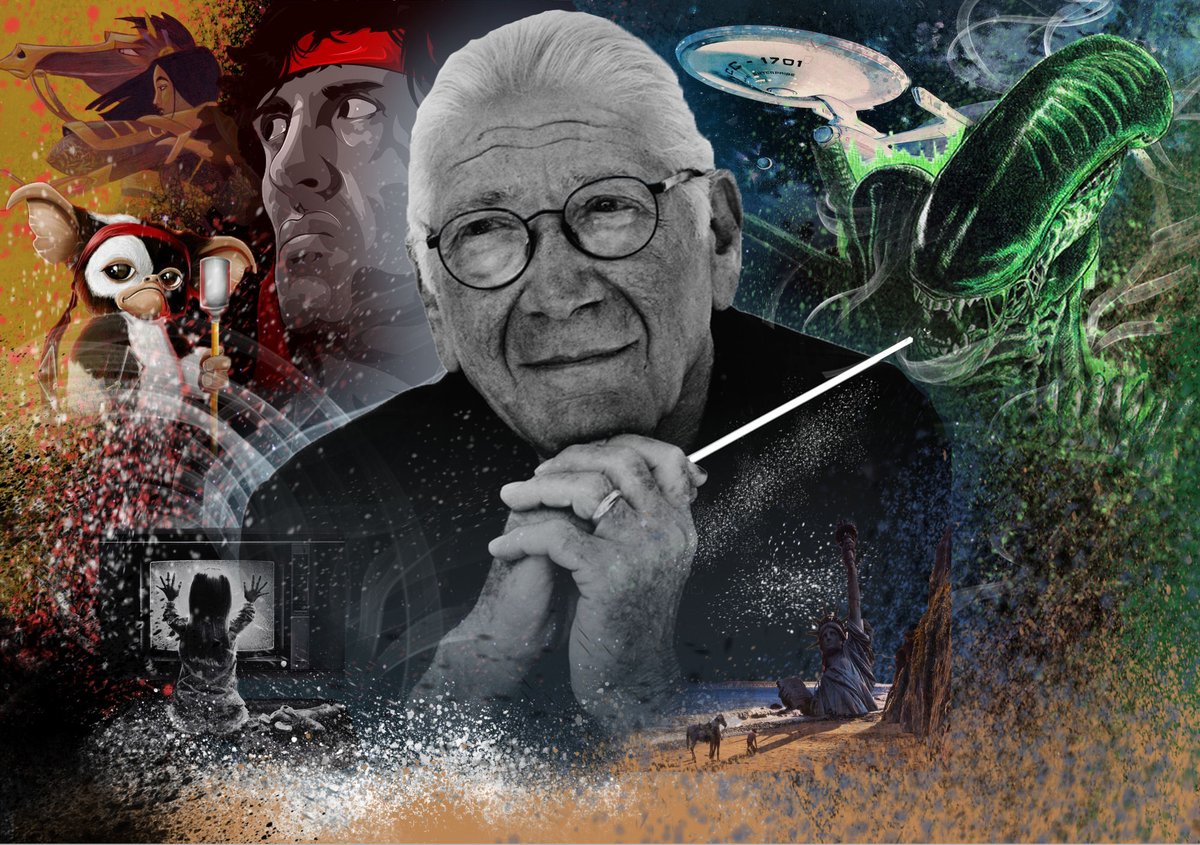 The more modern-day scores I hear, the more Jerry Goldsmith-music I want to listen to instead. 

#JerryGoldsmith #filmmusic