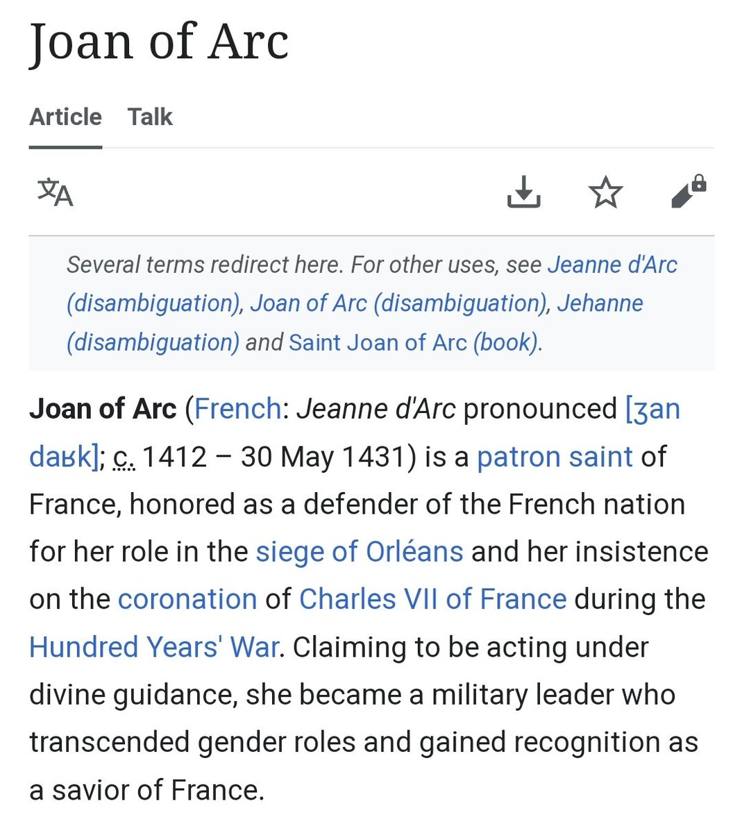 Today is Saint Jennifer/Jeanne in france...it is also the anniversary of the murder of #JoanOfArc, one of history's greatest martyrs 🕯 🙏 🕊 ❤️ 
In her name I make this post
JEANNE D'ARC, spiritual & military genius, burnt at the stake on 05/30/1431 
#WeDoNotForget
#Sacrifice