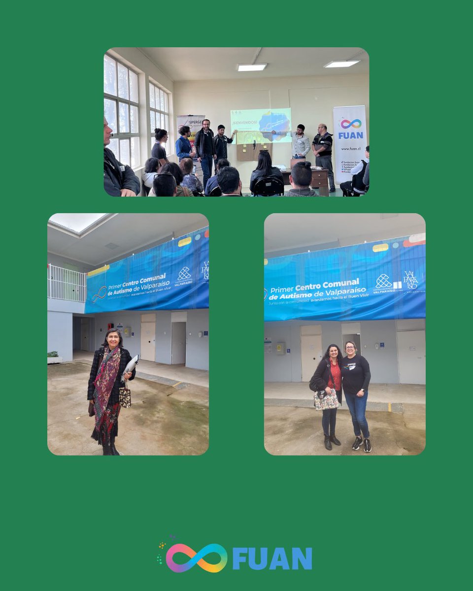 FuanFundacion's tweet photo. Charla #FUAN junto a familias del Centro Comunal de Autismo de Valpo. Con exposiciones de Dra. Valeria Rojas, Neuropediatra y de Vanessa Kreisel, Fonoaudióloga, cofundadoras de FUAN. También estuvo presente @JacquelineAme14 cofundadora FUAN y de Asperger Quinta #HablemosDeAutismo https://t.co/plLvcmqZHF