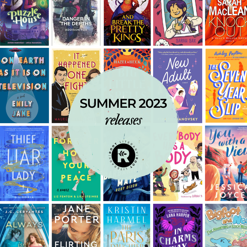 RootLiterary's tweet photo. It's the start of the Summer publishing season! βοΈ We're so excited to introduce you to all of our #RootLit clients' new books over the next few months. β€οΈπ Visit our Pinterest to check them all out!
πhttps://t.co/9EZ0RW2YOA https://t.co/lv4nkeNwQv