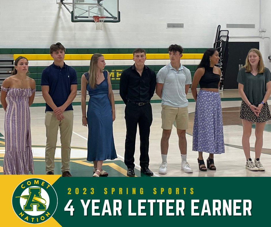 Comet_Connect's tweet photo. Continued...Congrats to the other Steele Spring Athletes that were also honored at the Spring Sports Awards!💚💛@SteeleComets, @SteelePrincipal, @trackcomets, @SteeleSoftball, @ASHSBaseball, https://t.co/QUNy5dFTGv