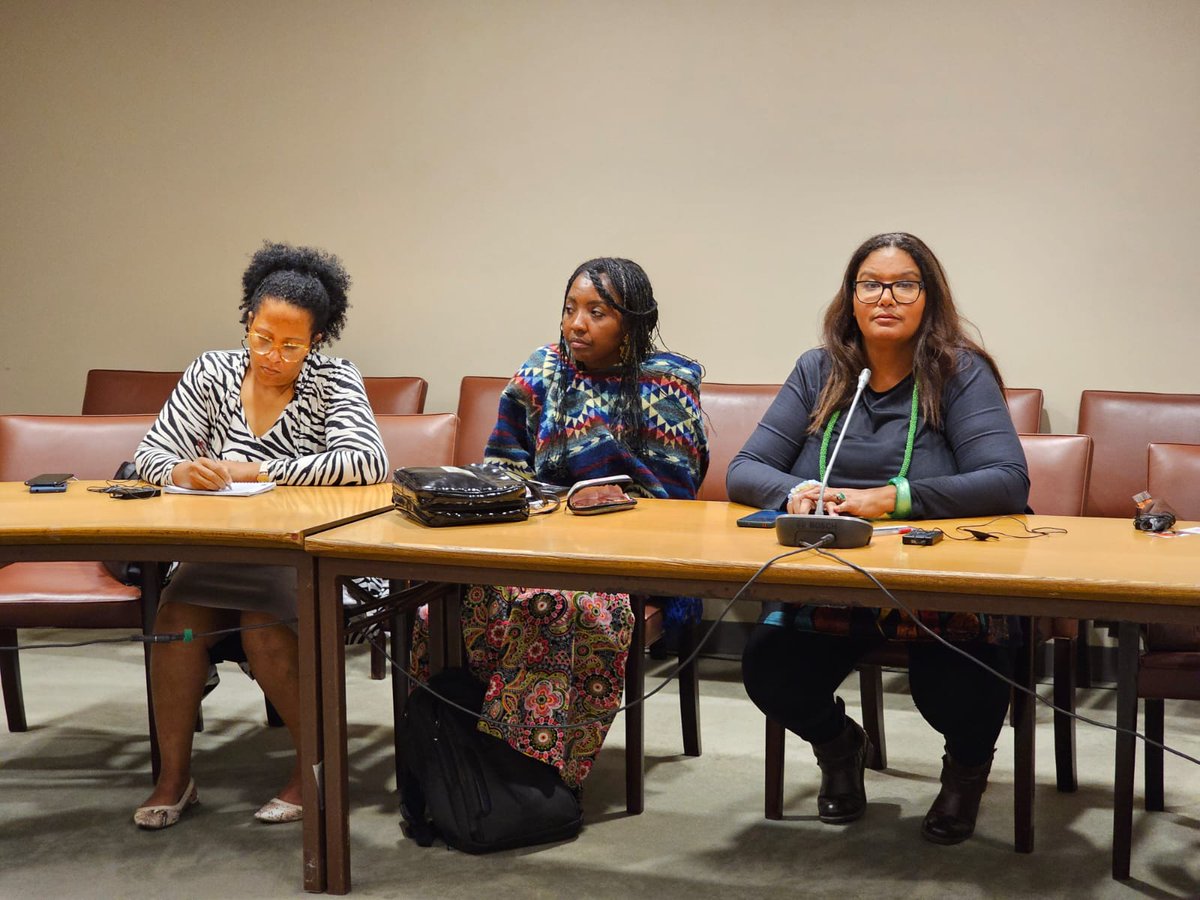 Yvette Modestín, coordinadora regional de Estados Unidos, habló sobre el tema de reparaciones. Cabe mencionar la presencia y acompañamiento de Javier Hernández que es Senior Human Rights Officer · United Nations.

📸 Compartimos imágenes de la jornada.