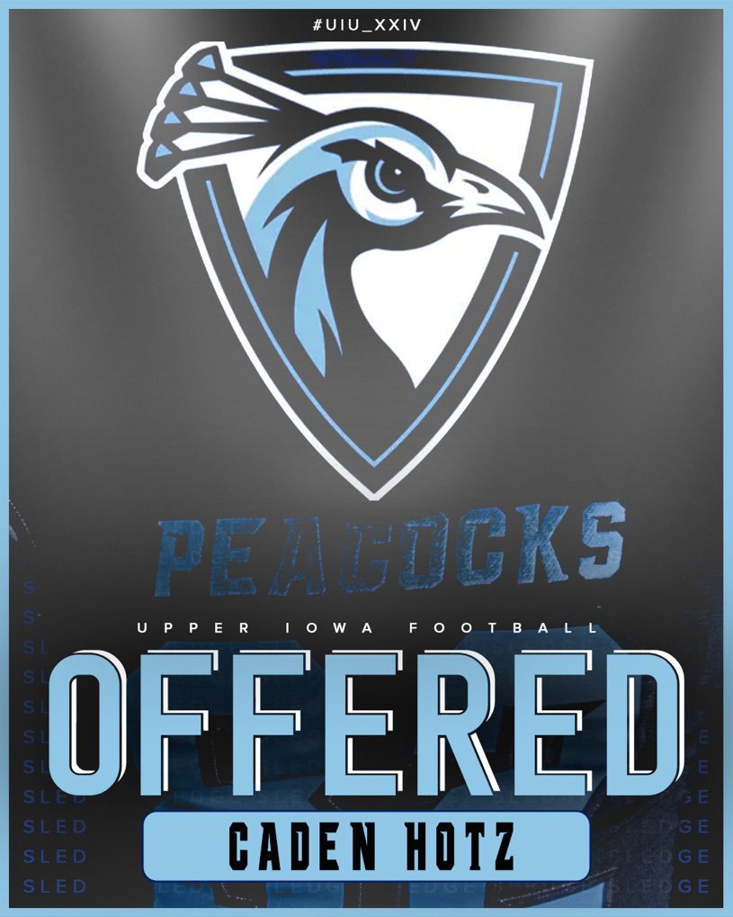 chotz55's tweet photo. Thankful to have received an offer to play football at Upper Iowa University! @CoachTGerhard @Coach_Hoskins @CoachParling https://t.co/O0SMazCrz3