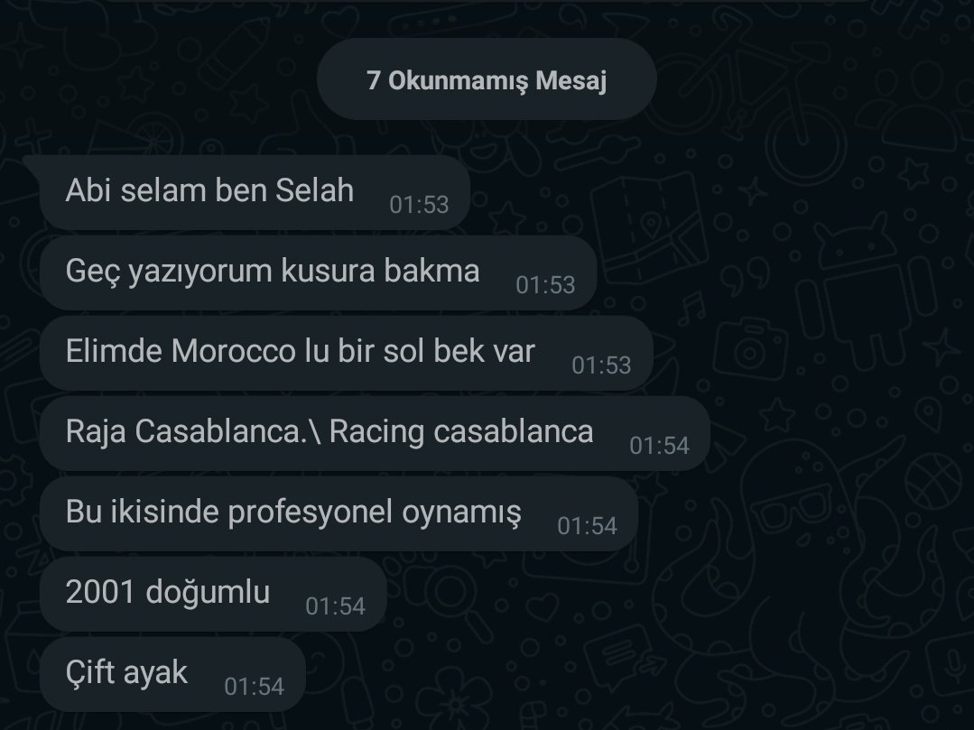 Şu saatten sonra ancak uzaylı bir sol bek ilgimi çekebilir